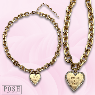 One of a kind heart necklace
