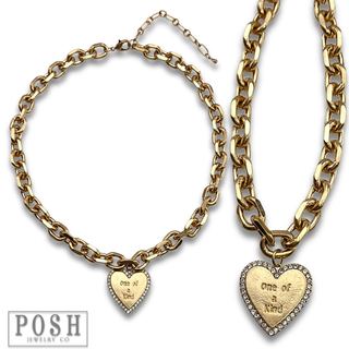 One of a kind heart necklace