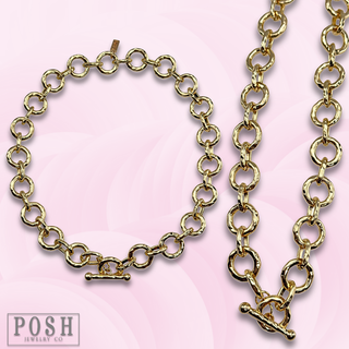 Chunky link chain necklace