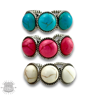 Round stone ring