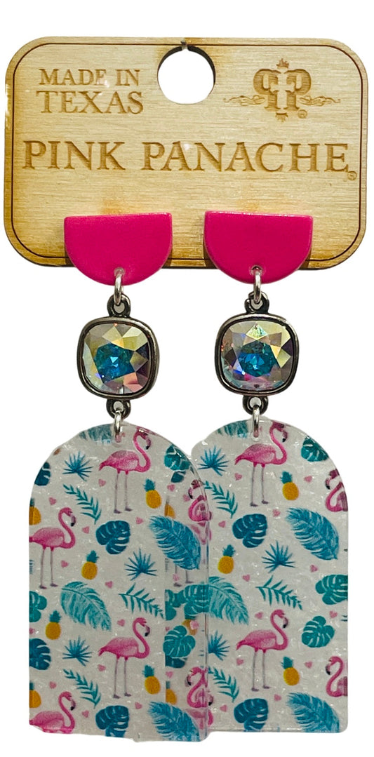 Multi-color arch, Austrian crystal earring, last call