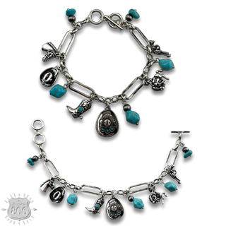 Western style charm bracelet