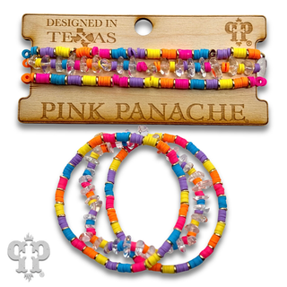 Variety bead bracelet stack plus size - LC