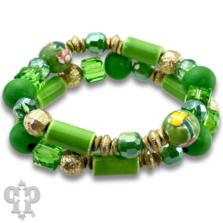 Chunky bead bracelet set - LC