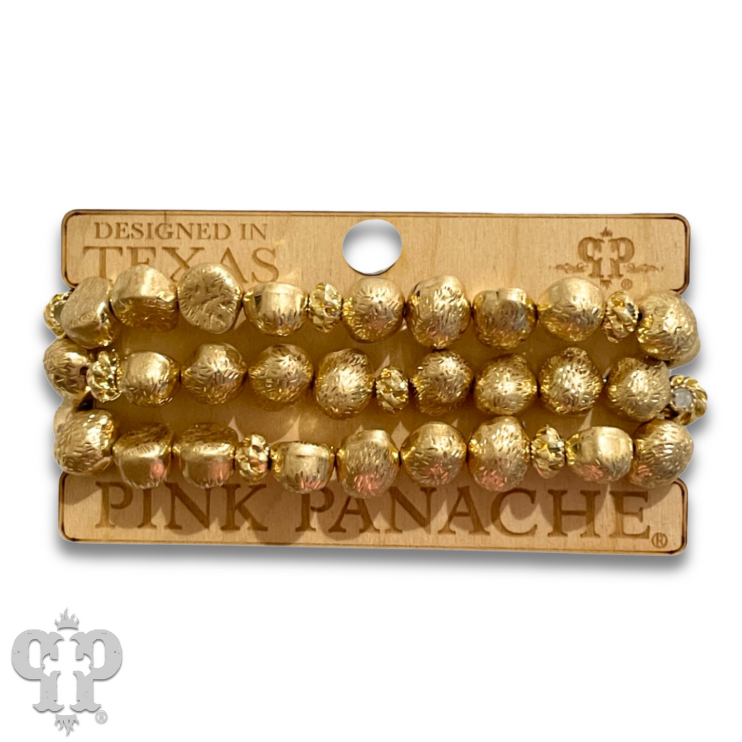 Chunky nugget bead bracelet