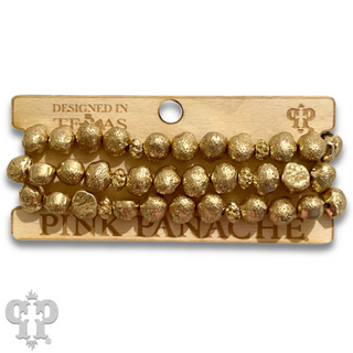 Chunky nugget bead bracelet