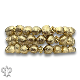 Chunky nugget bead bracelet