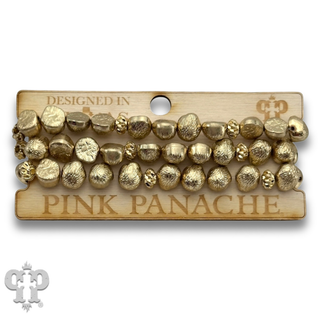 Chunky nugget bead bracelet