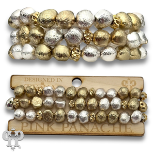 Chunky nugget bead bracelet