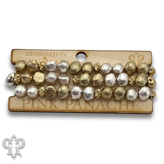 Chunky nugget bead bracelet