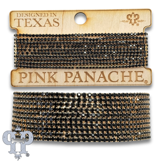Ten strand rhinestone bracelet set