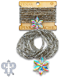 Rhinestone starburst bracelet