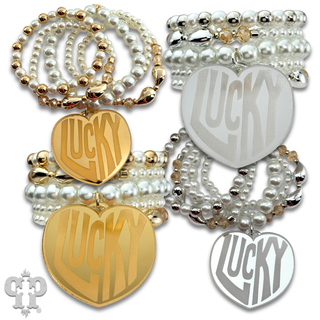 Lucky Heart charm bracelet