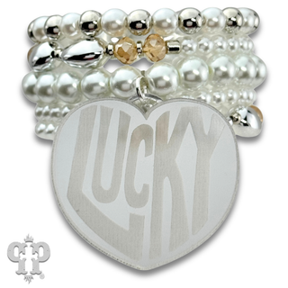 Lucky Heart charm bracelet