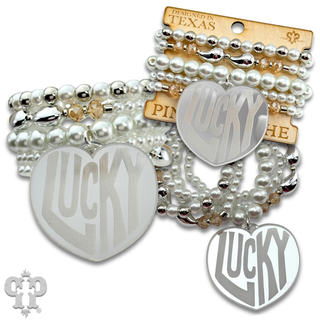 Lucky Heart charm bracelet