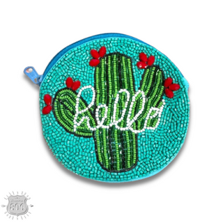 Western beaded coin purse