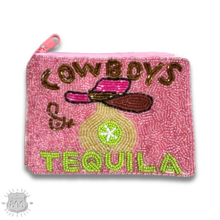 Western beaded coin purse