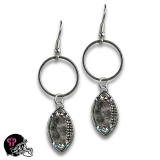 Football Game Day earring with crystals from Swarovski®- LC
