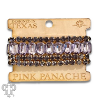 Four strand mixed rhinestone bracelet, two sizes
