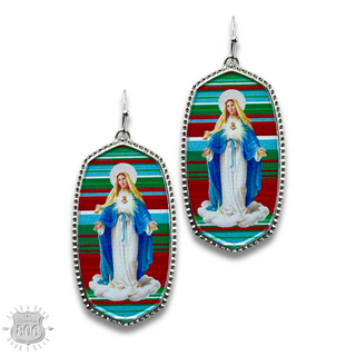 Virgin Mary earring, last call