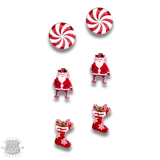 Christmas post earring set