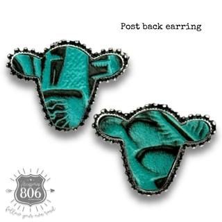 Western hoop earring set