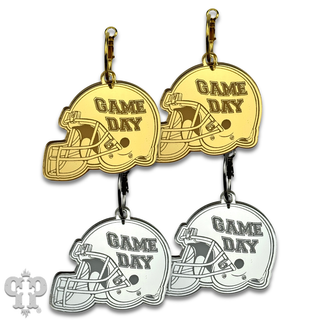 Game Day helmet earring