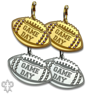 Game Day football earring