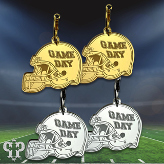 Game Day helmet earring