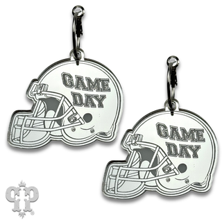 Game Day helmet earring