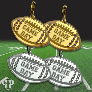 Game Day football earring
