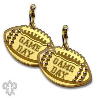 Game Day football earring