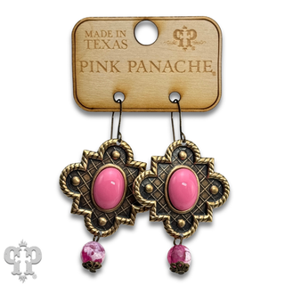Art deco dangle chandelier earring