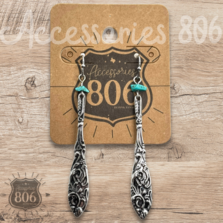 Spoon handle earring