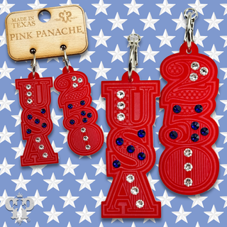 USA 250 earrings