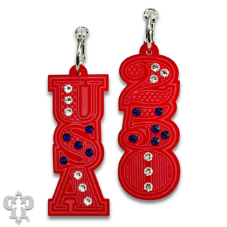USA 250 earrings