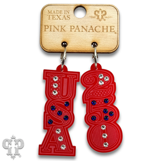 USA 250 earrings