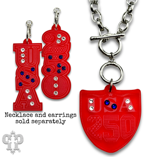 USA 250 earrings