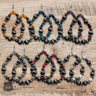 Western teardrop earring