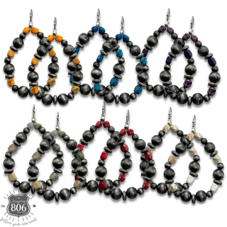 Western teardrop earring