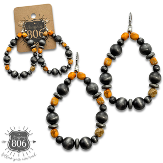 Western teardrop earring
