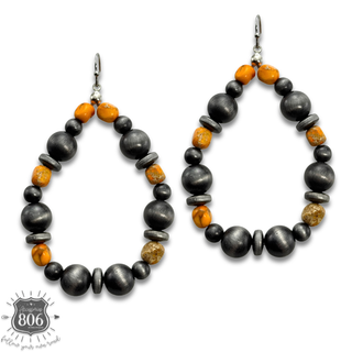 Western teardrop earring