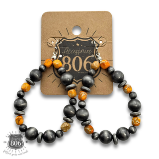Western teardrop earring