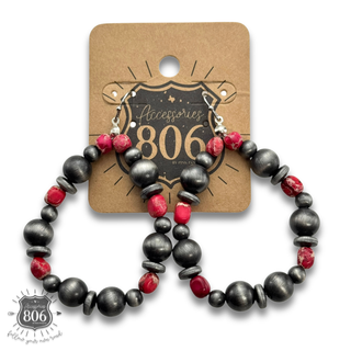 Western teardrop earring