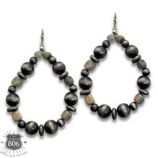 Western teardrop earring