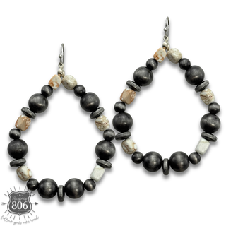 Western teardrop earring