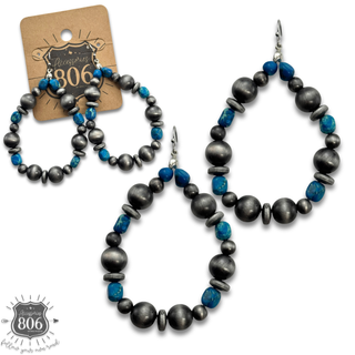 Western teardrop earring