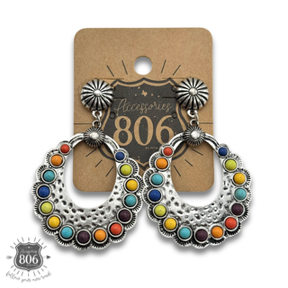Western chandelier earring