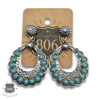 Western chandelier earring