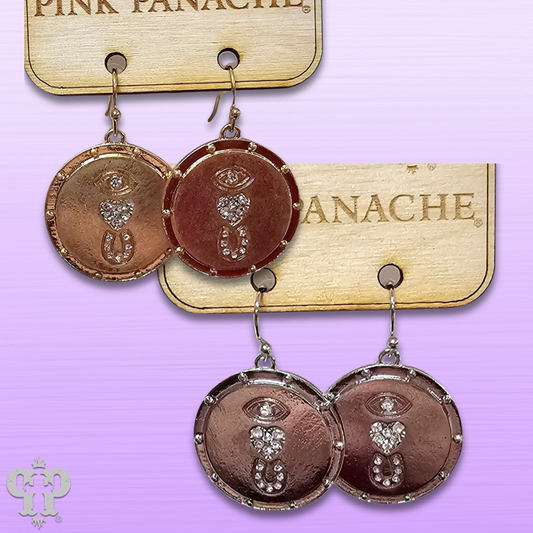 EYE love you charm earring, last call